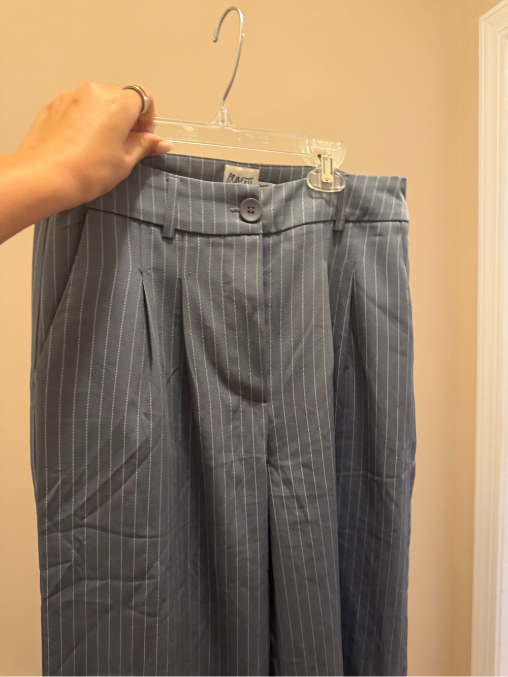 Princess Polly Archer Pinstripe Trousers